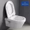 Сиденье для унитаза «Villeroy & Boch» Architectura 98M9C101 дюропласт с микролифтом белое, картинка №2