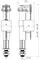 Впускной механизм «АНИпласт» WC5520 1/2" с нижней подводкой белый, картинка №2