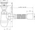 Сифон для раковины «АНИпласт» Варяг C5510 белый, картинка №2