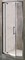 Душевая дверь «Esbano» ES-80DV 80/195 прозрачная/хром универсальная, фото №1