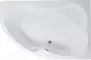 Ванна акриловая «Aquanet» Capri 160/100 с каркасом без сифона с ручками белая правая, картинка №2