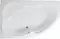 Ванна акриловая «Aquanet» Capri 170/110 с каркасом без сифона с ручками белая левая, картинка №2