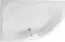 Ванна акриловая «Aquanet» Capri 170/110 с каркасом без сифона с ручками белая левая, фото №1