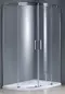 Душевой угол-ограждение «Grossman» GR-4120 120/80 прозрачный/серебристый без поддона правый, фото №1