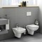 Подвесной унитаз «Vitra» S20 5507B003-0101 (S20 77-003-001) белый с сиденьем дюропласт белое, фото №5