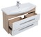 Мебель для ванной подвесная «Aquanet» Остин 105 белый глянец/дуб сонома, фотография №7