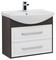 Мебель для ванной подвесная «Aquanet» Остин 75 белый глянец/дуб кантербери, изображение №4