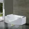 Гидромассажная ванна акриловая «Orans» OLS-BT65109 170/120 с каркасом с сифоном белая левая, фотография №3