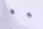 Гидромассажная ванна акриловая «Orans» OLS-BT65108 170/75 с каркасом с сифоном белая правая, фото №5