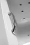Гидромассажная ванна акриловая «Orans» OLS-BT65105 180/120 с каркасом с сифоном с ручками белая правая, фото №5