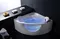 Гидромассажная ванна акриловая «Orans» BT-65103 A 140/140 с каркасом с сифоном белая, изображение №4