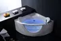 Гидромассажная ванна акриловая «Orans» BT-65103 150/150 с каркасом с сифоном белая, фотография №3
