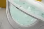 Гидромассажная ванна акриловая «Orans» BT-65103 150/150 с каркасом с сифоном белая, изображение №4