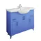 Мебель для ванной «Sanflor» Глория 105 голубая, фотография №3