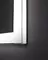 Зеркало «Dreja» Kvadro 100 с ИК датчиком с подсветкой белое, изображение №4