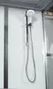 Душевой бокс «Deto» V-170 170/85 с ванной прозрачный/белый с гидромассажем с электрикой, фотография №7