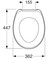 Сиденье для унитаза «Gustavsberg» Saval 2.0/Nordic 3 8780S101 дюропласт с микролифтом белое, картинка №10