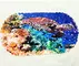 Коврик для ванной «Fora» черепаха 67/36 пластик коричнево-синий, фото №1