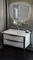 Мебель для ванной «Opadiris» Риголетто 90 белый/светлый орех, фото №1