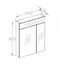 Мебель для ванной подвесная «Opadiris» Фреш 60 белая, изображение №8