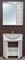 Мебель для ванной «Мебель-Классик» Динара 70 СН белая с патиной золото, изображение №4