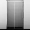 Душевая дверь «WasserKRAFT» Dinkel 58R05 121/200 прозрачная/хром без поддона универсальная, фото №1