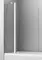 Шторка на ванну стеклянная «Wasserkraft» Leinel 35P02-110 Fixed 110/140 прозрачная/хром универсальная, фото №1