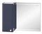 Зеркало с шкафчиком «Edelform» Nota 85 с подсветкой серый глянец левый, фото №1