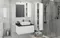 Мебель для ванной подвесная «Comforty» Милан 90 с ящиком белая, фото №1