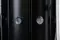 Душевая кабина «Erlit» Eclipse 90/90 высокий поддон тонированная/чёрная-зеркальная с гидромассажем с электрикой, изображение №8
