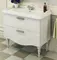 Мебель для ванной «Comforty» Монако 100 с 2 ящиками белая, картинка №2