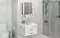 Мебель для ванной подвесная «Comforty» Никосия 80 дуб белый, изображение №4