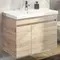 Мебель для ванной подвесная «Comforty» Тромсе 80 дуб сонома, картинка №2