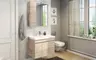Мебель для ванной подвесная «Comforty» Тромсе 80 дуб сонома, изображение №4