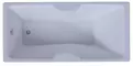 Ванна акриловая «Акватек» Феникс 150/75 с разборным каркасом, с экраном и сифоном с каркасом с сифоном белая левая, фото №1