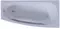 Ванна акриловая «Акватек» Пандора 160/75 с каркасом с сифоном белая правая, фото №1