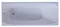 Ванна акриловая «Акватек» Альфа 170/70 с экраном с каркасом с сифоном белая левая, фото №1