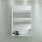 Зеркальный шкаф «СанТа» Вегас 60 без света белый, фото №1