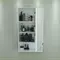 Зеркальный шкаф «СанТа» Вегас 50 без света белый правый, картинка №2