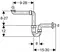 Сифон для раковины «Geberit» 151.107.11.1 с отводом белый, картинка №2
