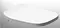 Сиденье для унитаза «Roca» Debba тонкое дюропласт с микролифтом белое, фото №1