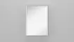 Зеркальный шкаф «Velvex» Klaufs 60 без света белый универсальный, картинка №2