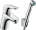 Смеситель для раковины с гигиеническим душем «Hansgrohe» Focus 31926000 хром, фото №1