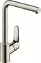 Смеситель для кухонной мойки «Hansgrohe» Focus M41 31817800 сталь, фото №1