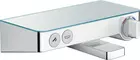 Смеситель для ванны «Hansgrohe» Shower Tablet Select 13151400 с термостатом белый/хром, фото №1