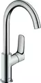 Смеситель для раковины «Hansgrohe» Logis 71130000 с донным клапаном хром, фото №1