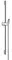 Штанга для душа «Hansgrohe» Unica 27611000 со шлангом 160 см хром, фото №1