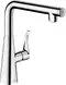 Смеситель для кухонной мойки «Hansgrohe» Metris Select 14847000 хром, фото №1