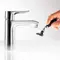 Смеситель для раковины «Hansgrohe» Metris 31084000 хром, фотография №3