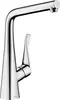 Смеситель для кухонной мойки «Hansgrohe» Metris 14822000 хром, фото №1